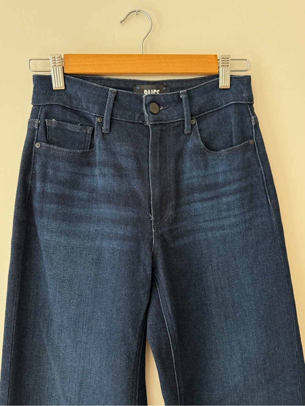 PAIGE Anessa Wide Leg Jeans in Sussex 24 - Picture 3 of 13